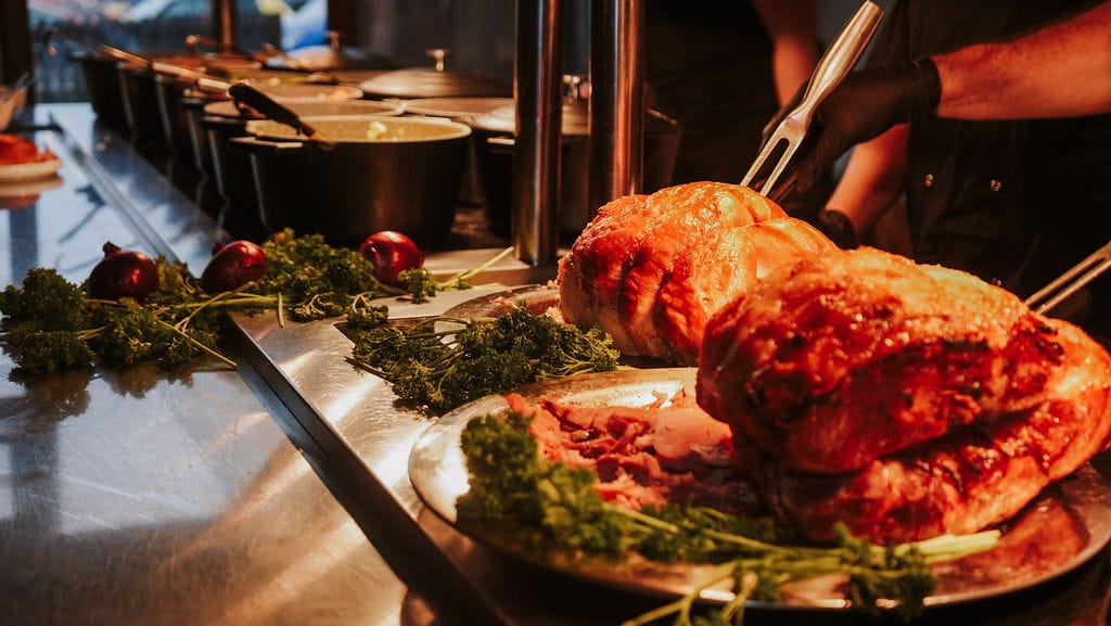 Sunday carvery at The Country Manor